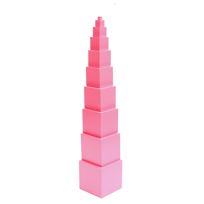 Pink Tower
-Satin Finish