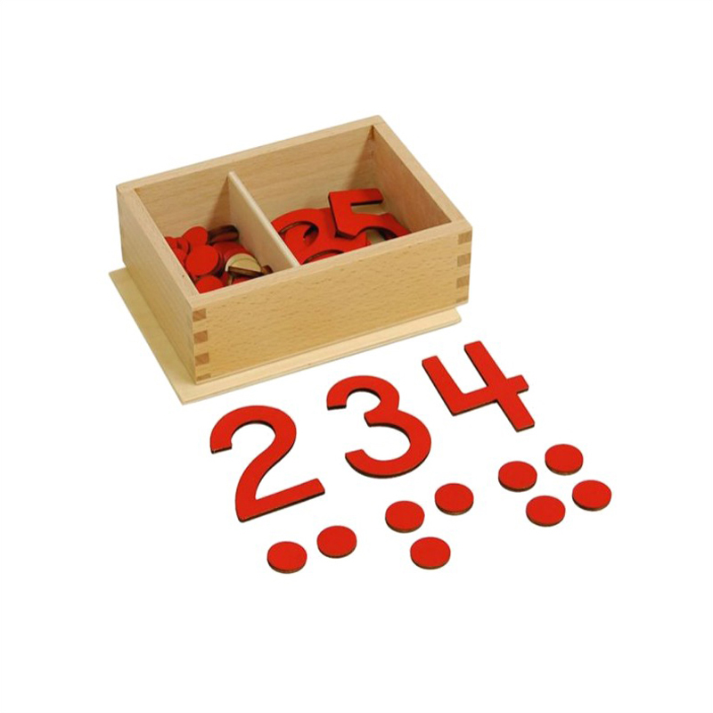 Cut-Out Numeral and Counters