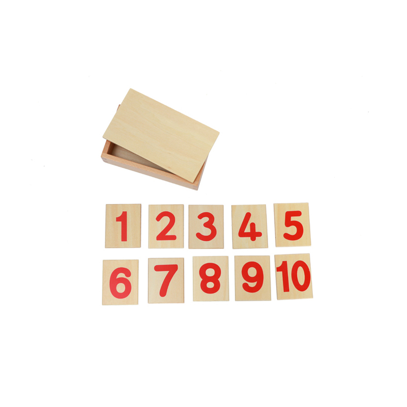 Printed Numerals with Box