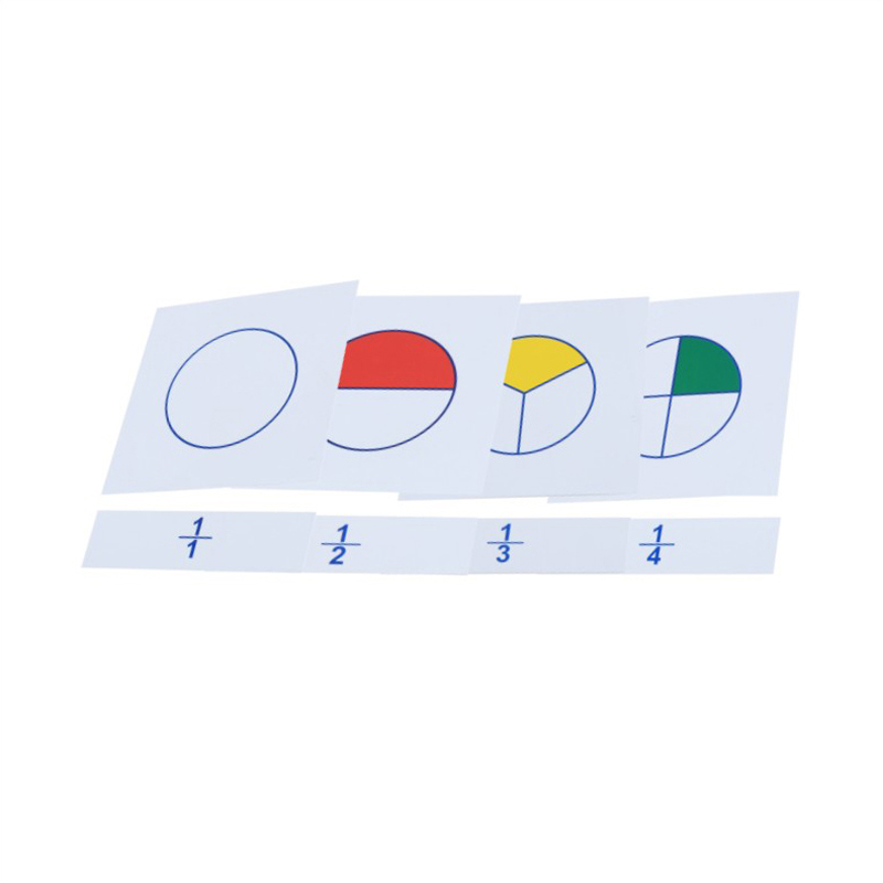 Nomenclature Cards for Large Fraction Skittles