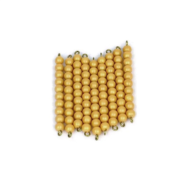 10 Golden Bead Bars of Ten