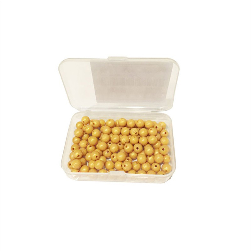 100 Golden Bead Units in a Plastic Box