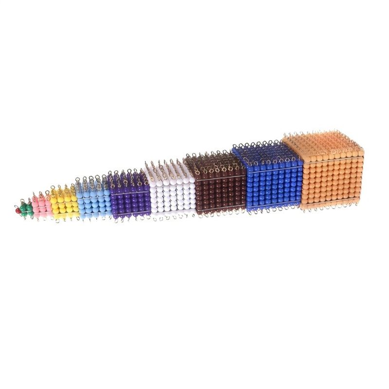 Colored Bead Cubes