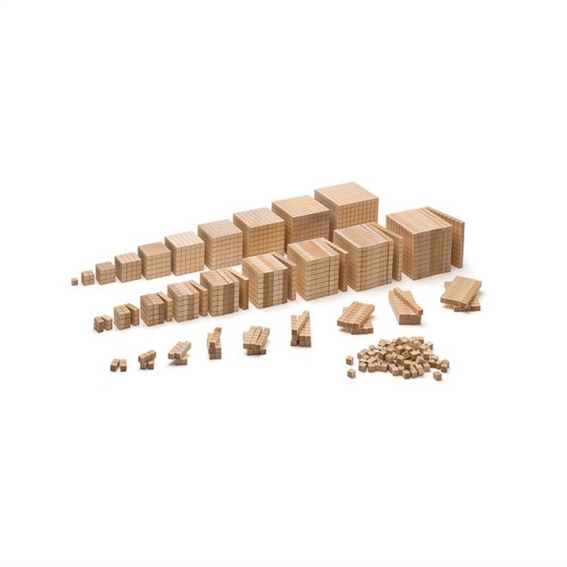 Wooden Multibase Arithmetic Blocks