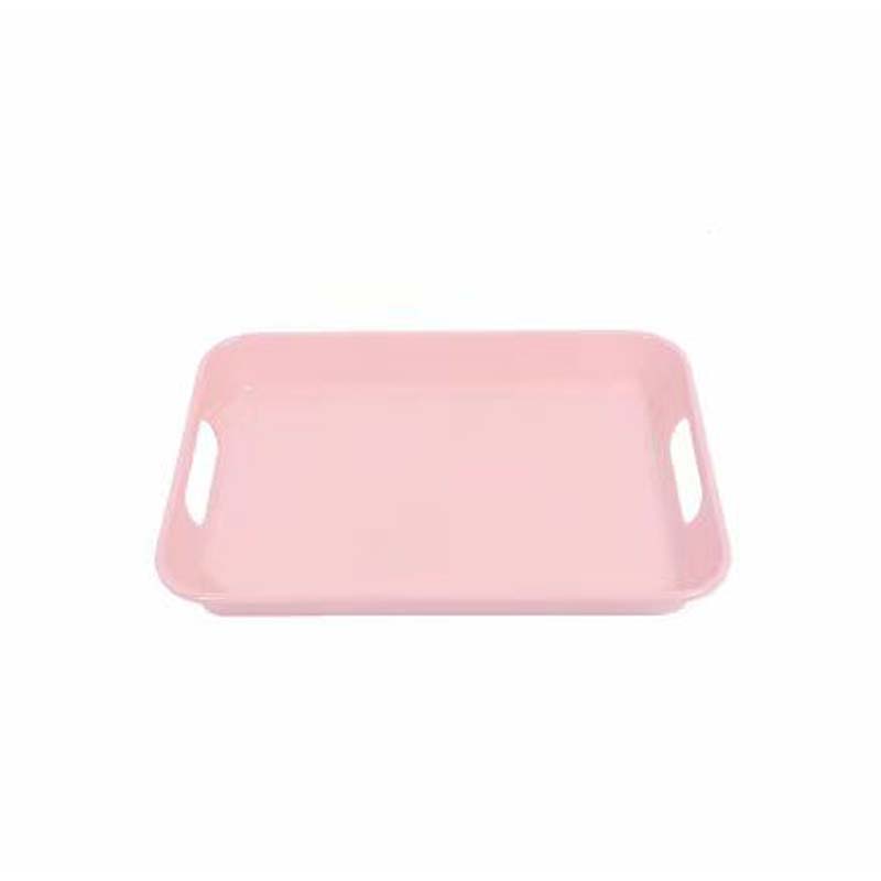 Plastic Tray -pink   D741-1