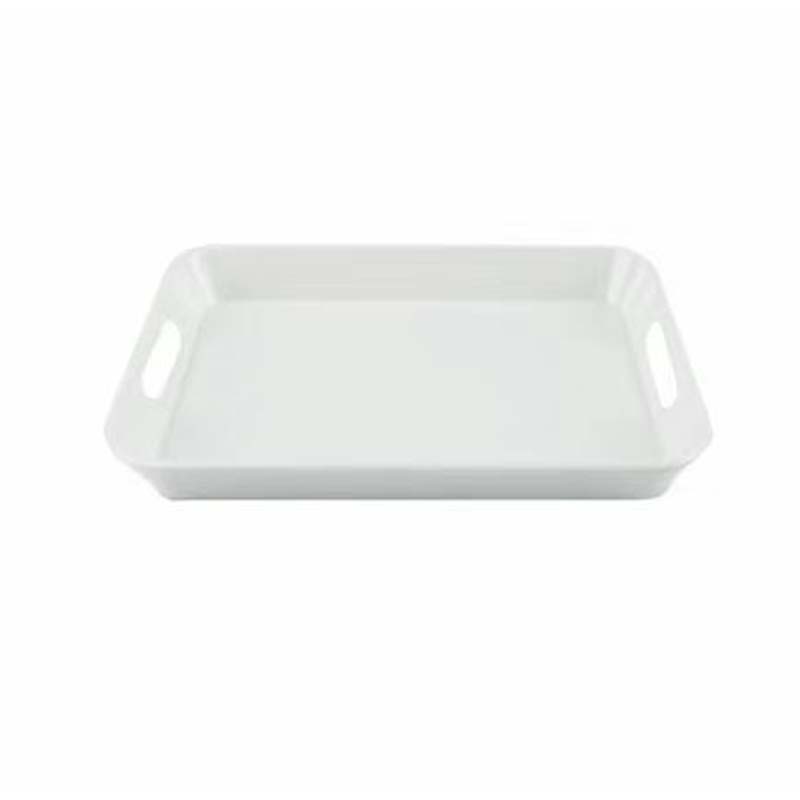 Plastic Tray -white   D745-1