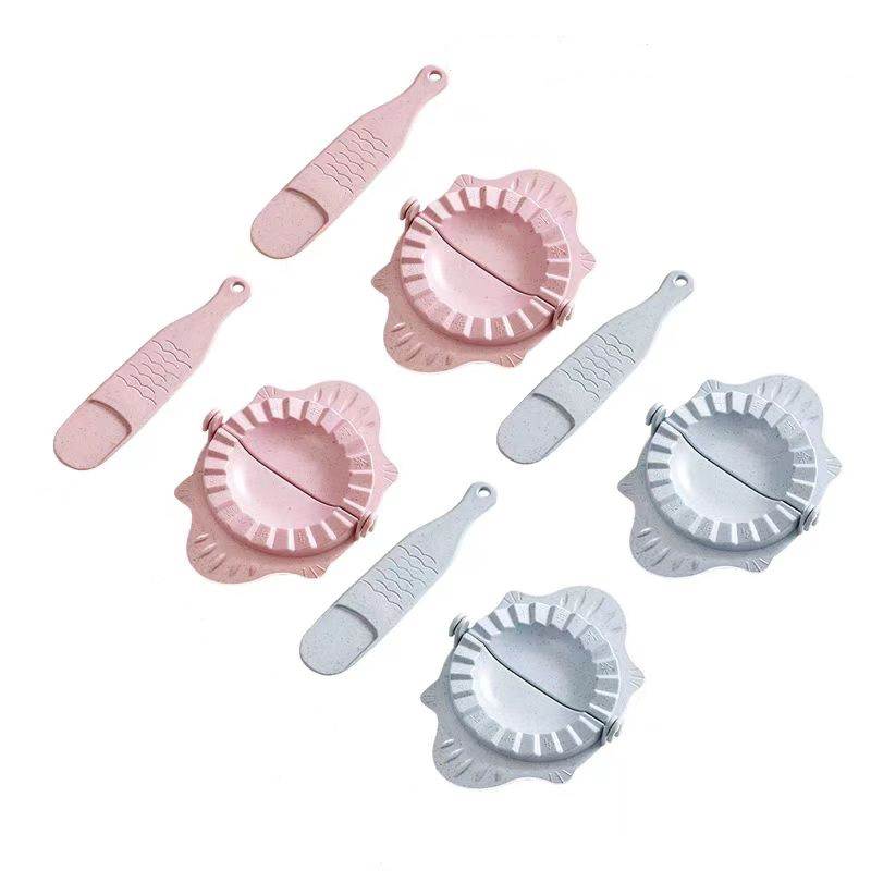 Dumpling Maker with Filling Spoon (1)  F1068