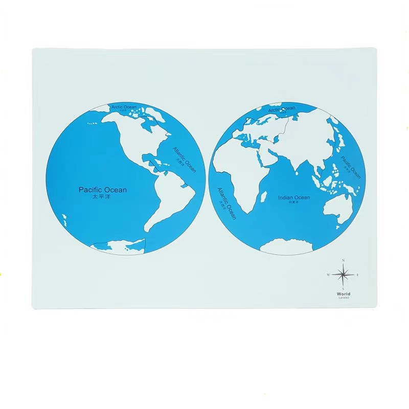 Labeled World Parts Control Map
-PVC