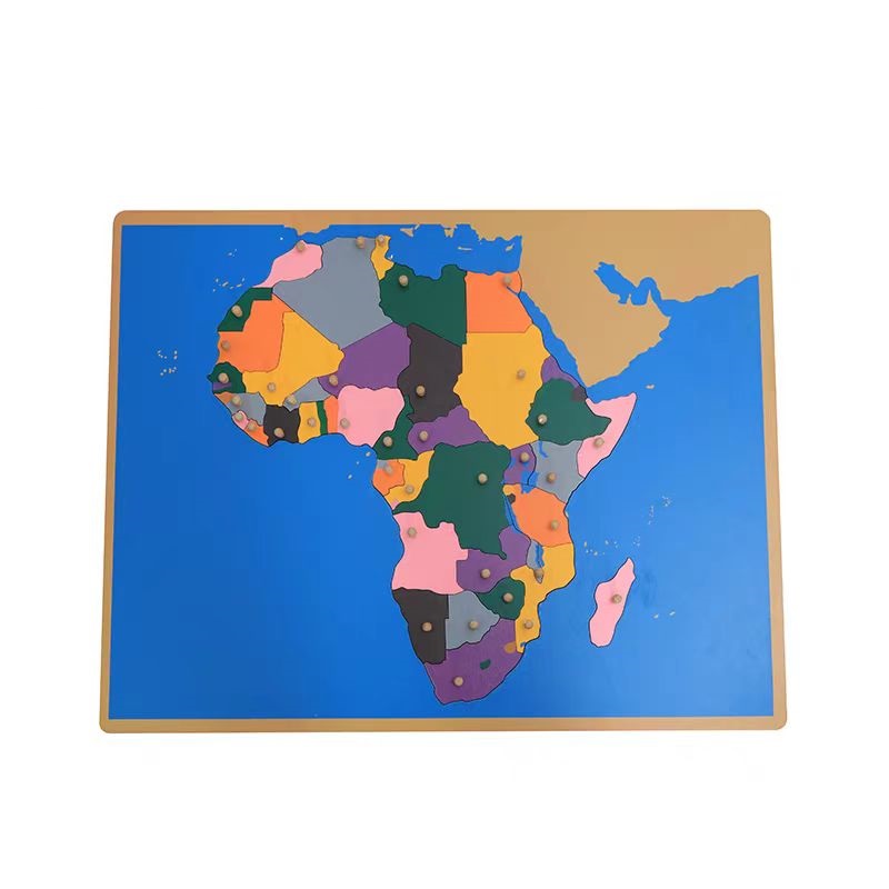 Puzzle Map of Africa