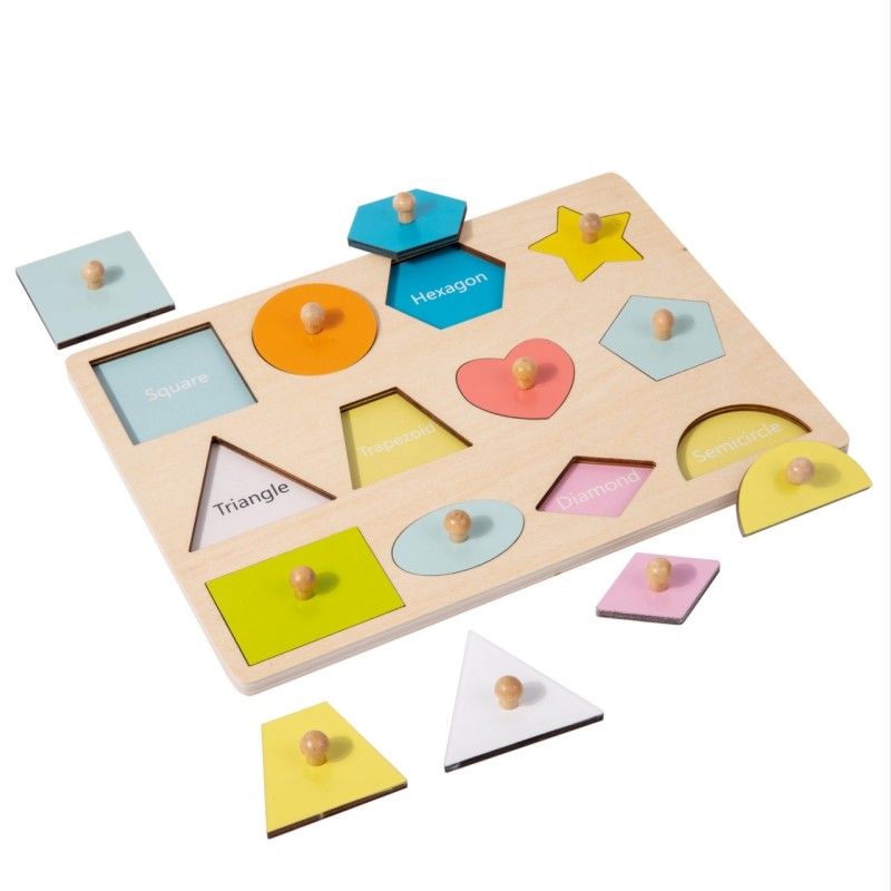 Multiple Shapes Puzzle - 12 shapes