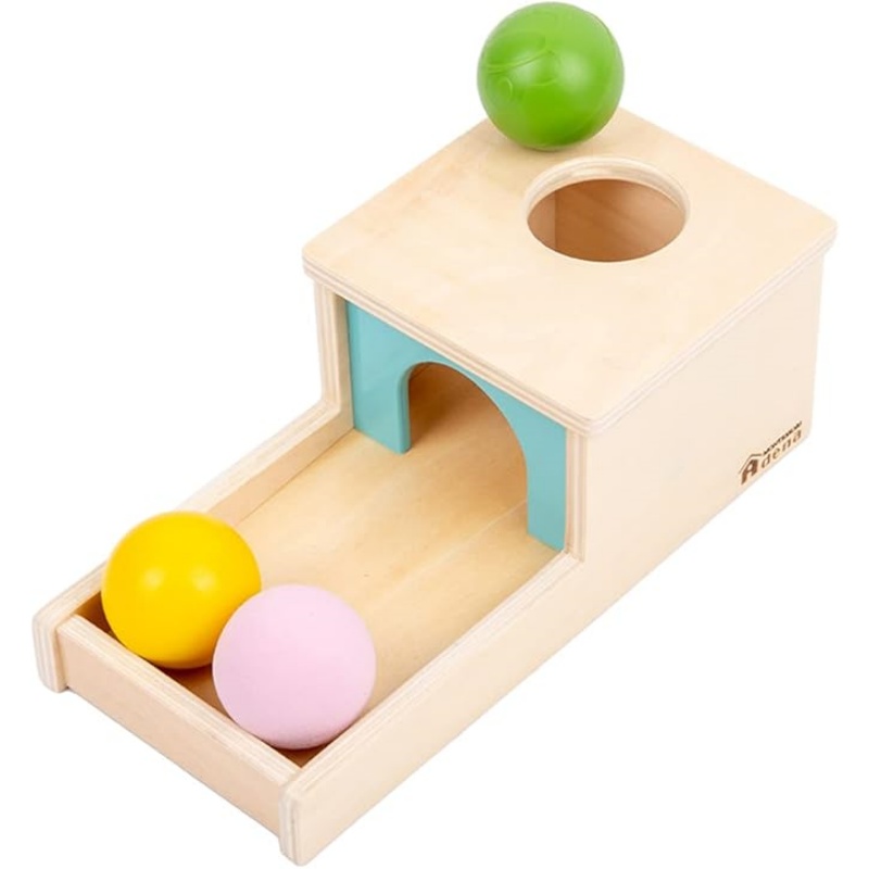 Object Permanence Box with Tray