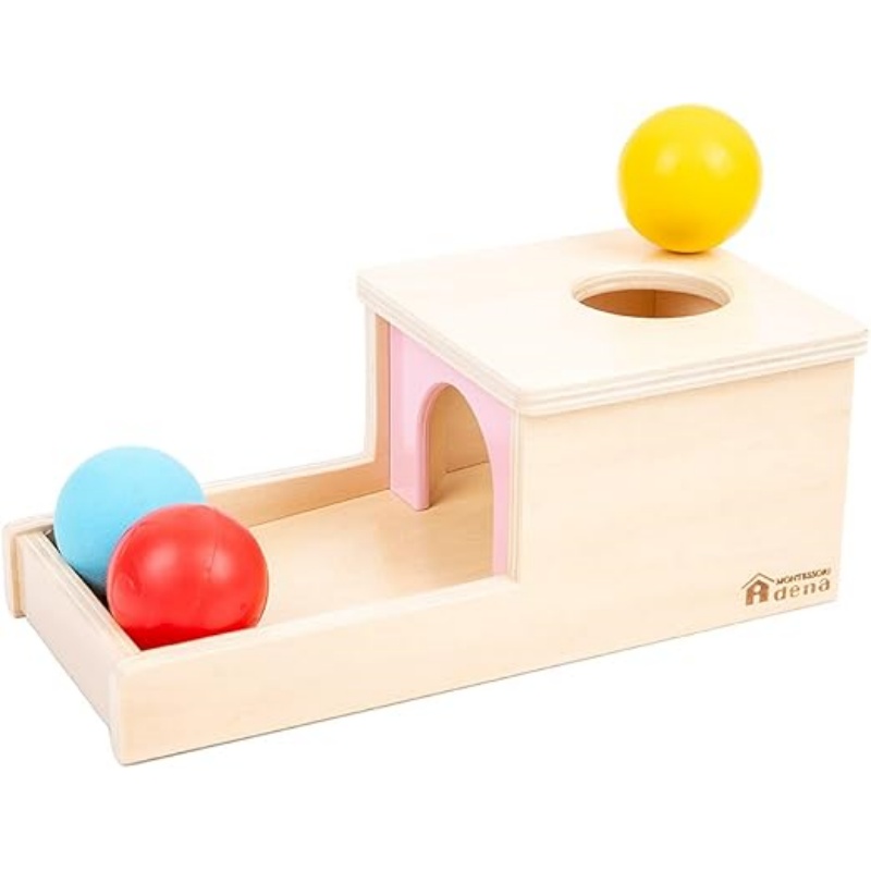 Object Permanence Box with Tray