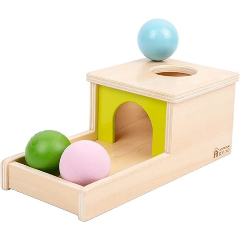 Object Permanence Box with Tray