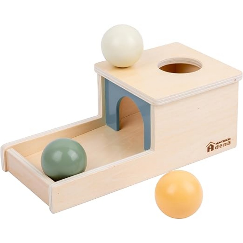 Object Permanence Box with Tray