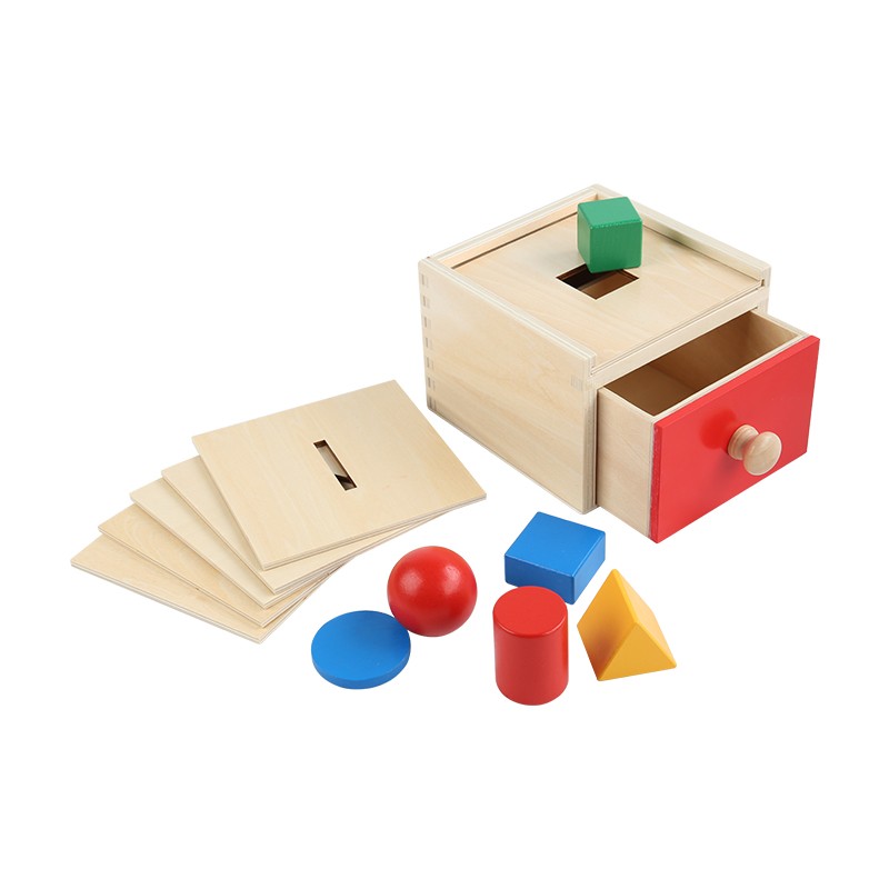 Montessori Mail Box-Color Shapes Drawer