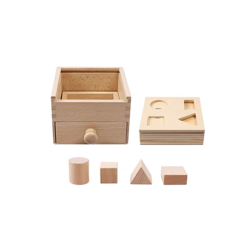 Montessori Mail Box-Natural Shapes Drawer