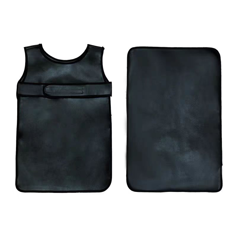 Kid Easy-Fasten Water-Resistant Apron with Pad
-Black  I615-7