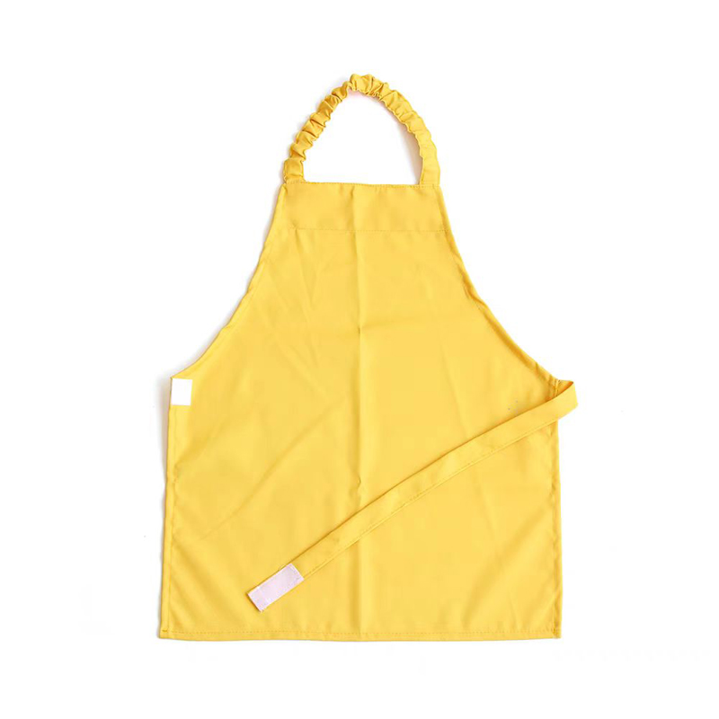 Kid Easy-Fasten Water-Resistant Apron with Silicon Pad
-Morandi Yellow  I616-2