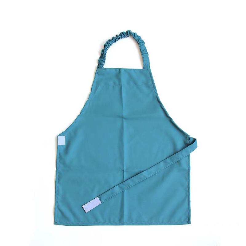 Kid Easy-Fasten Water-Resistant Apron with Silicon Pad
-Morandi Green  I616-3