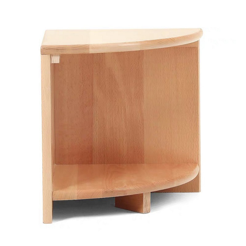 Beechwood 2-layer Corner Cbinet