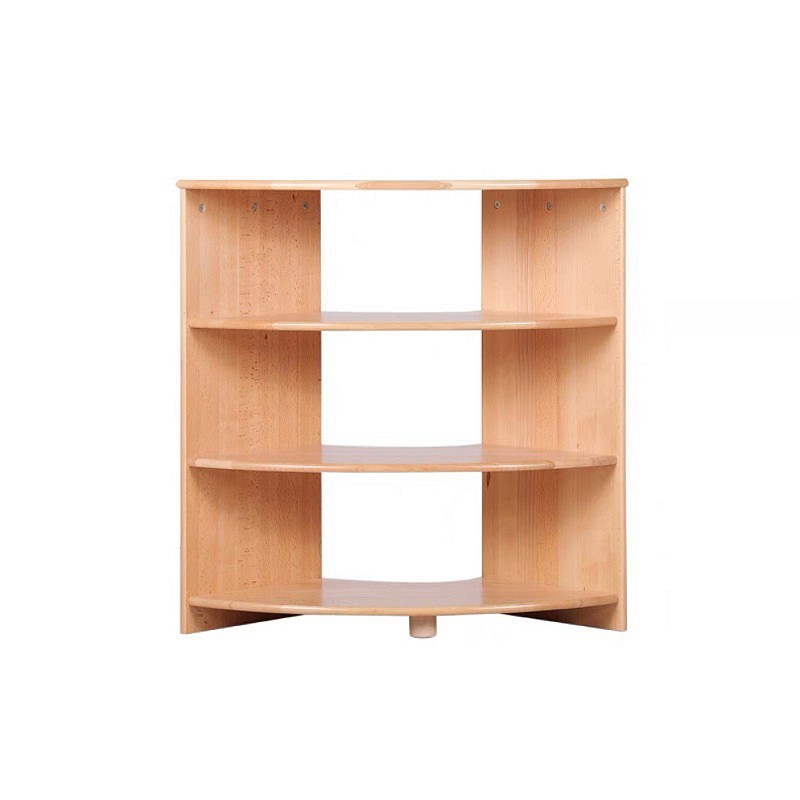 Beechwood 4-layer Arc Shelf