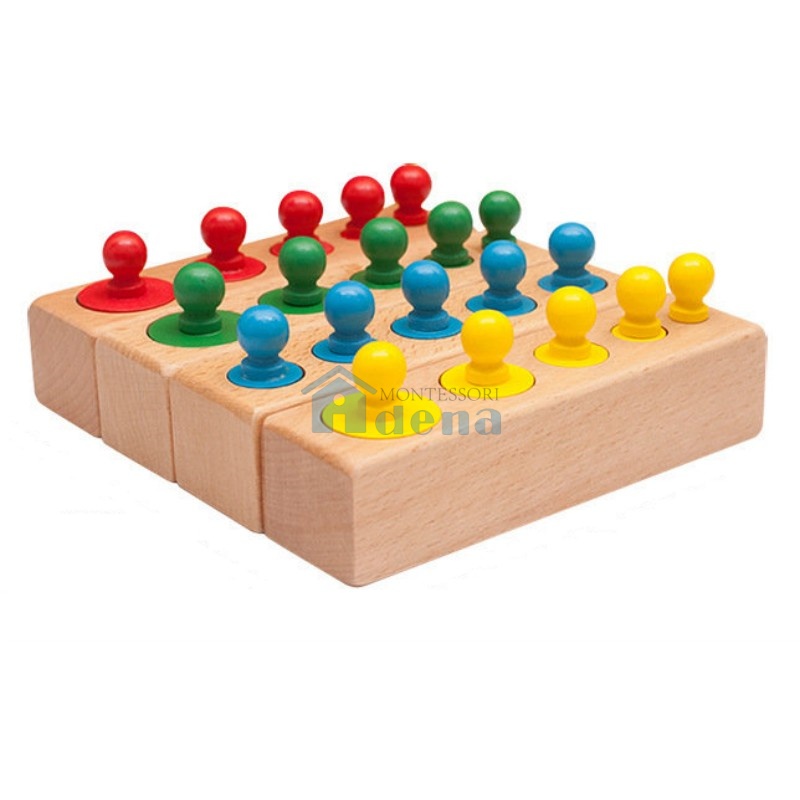 Small Color Cylinders Block