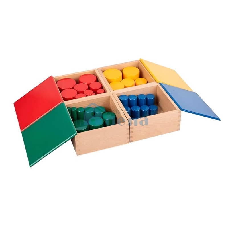 Knobless Cylinders (Set of 4)- Glossy Finish