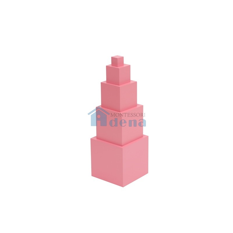 Pink Tower 5 steps