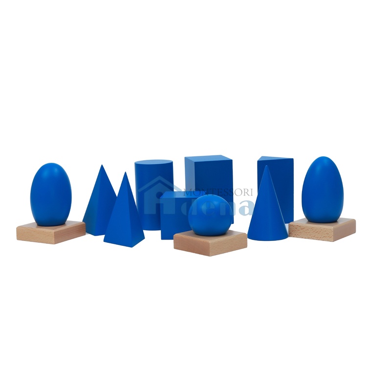 Geometric Solids with Stand