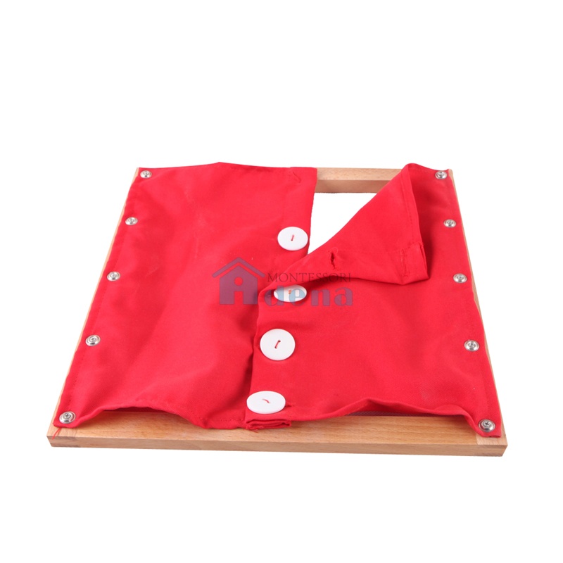 Large Buttons Dressing Frame  D023