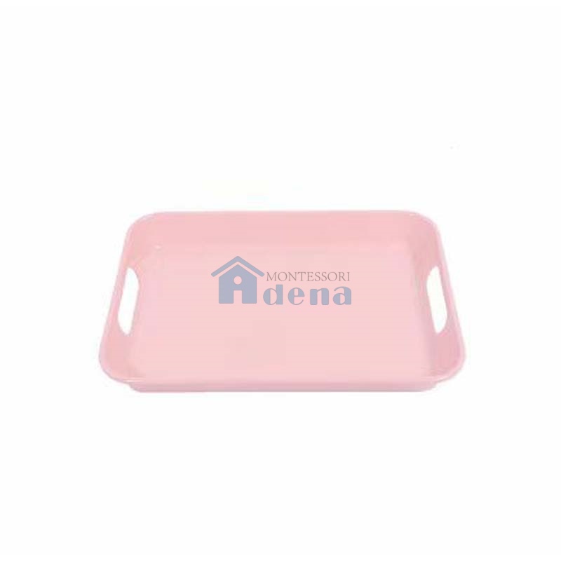 Plastic Tray -pink   D741-1
