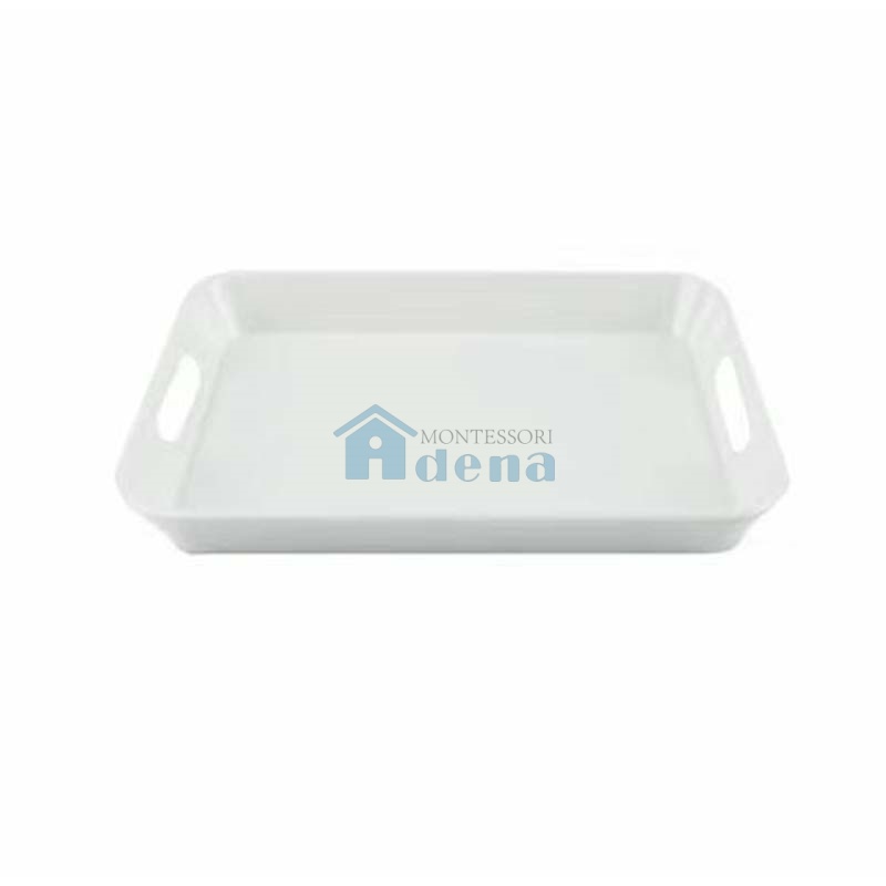 Plastic Tray -white   D745-1