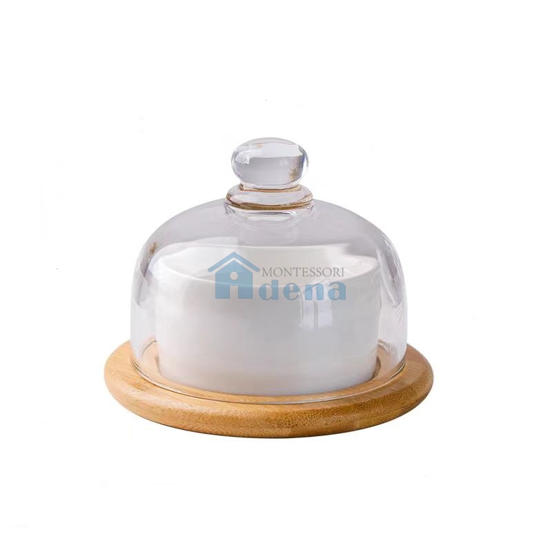 Small Jam/Cake/Fruite Cup with Cover  F1073