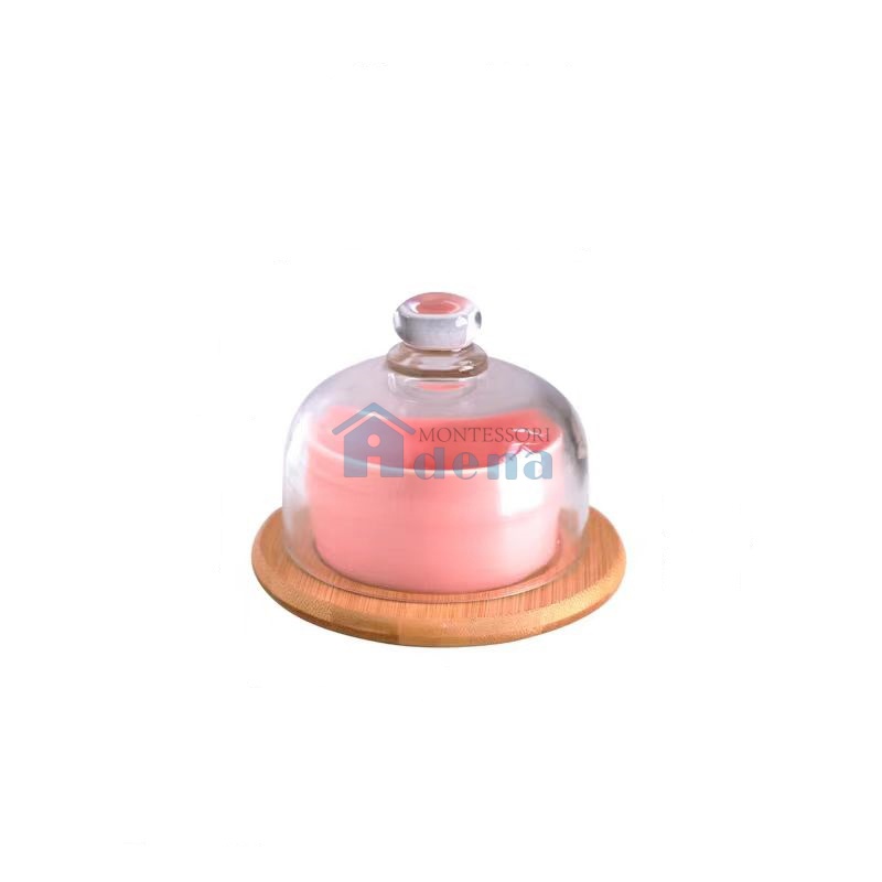 Large Jam/ Cake/Fruite Cup with Cover  F1074