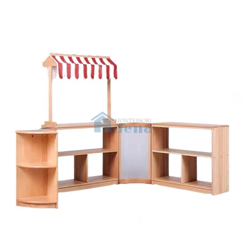 Beechwood Role Playing Area Corner cabinet - vending table 4