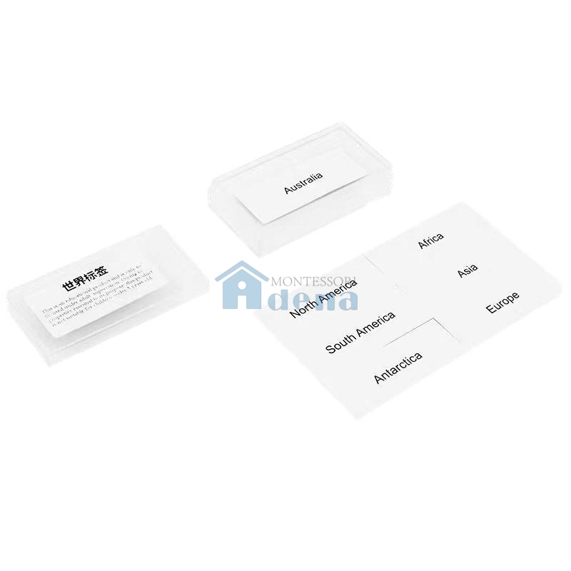 Continent Labels