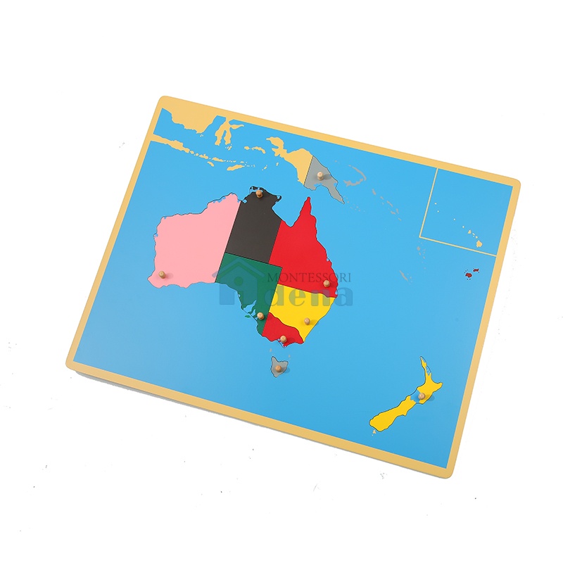 Puzzle Map of Australia