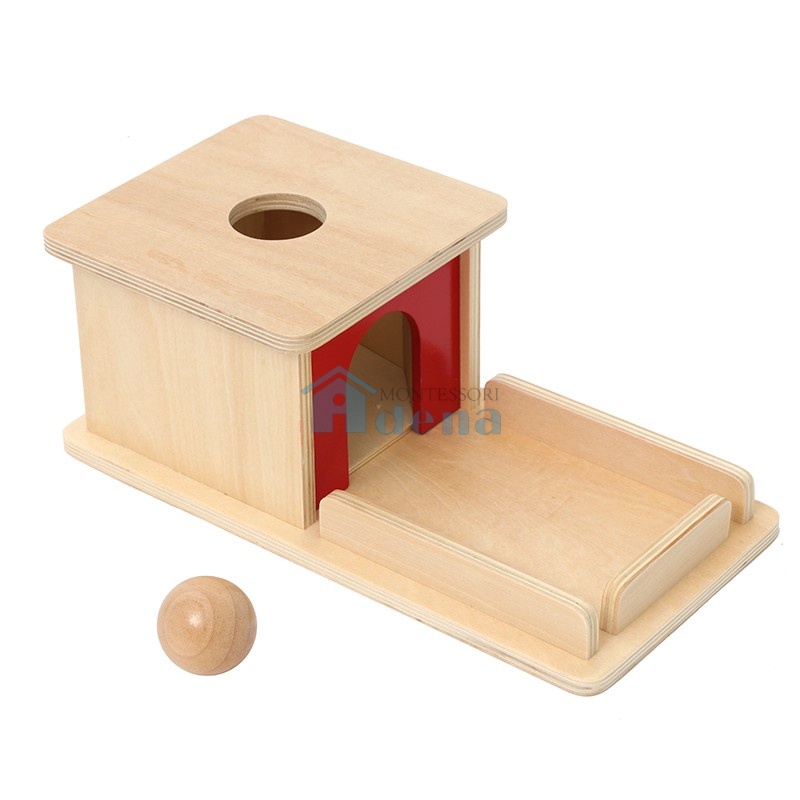 Object Permanence Box with Tray