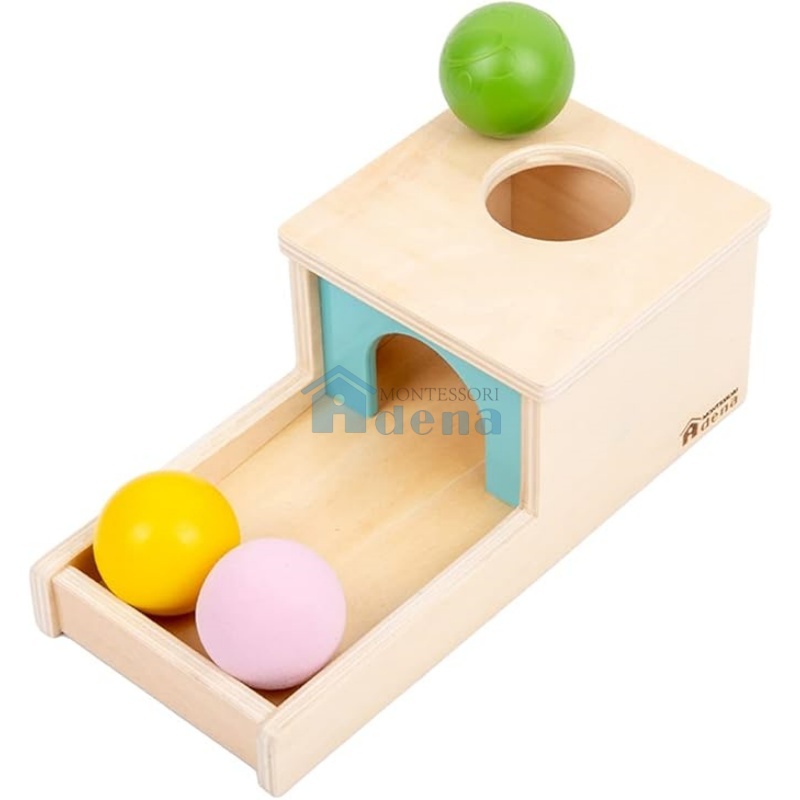 Object Permanence Box with Tray