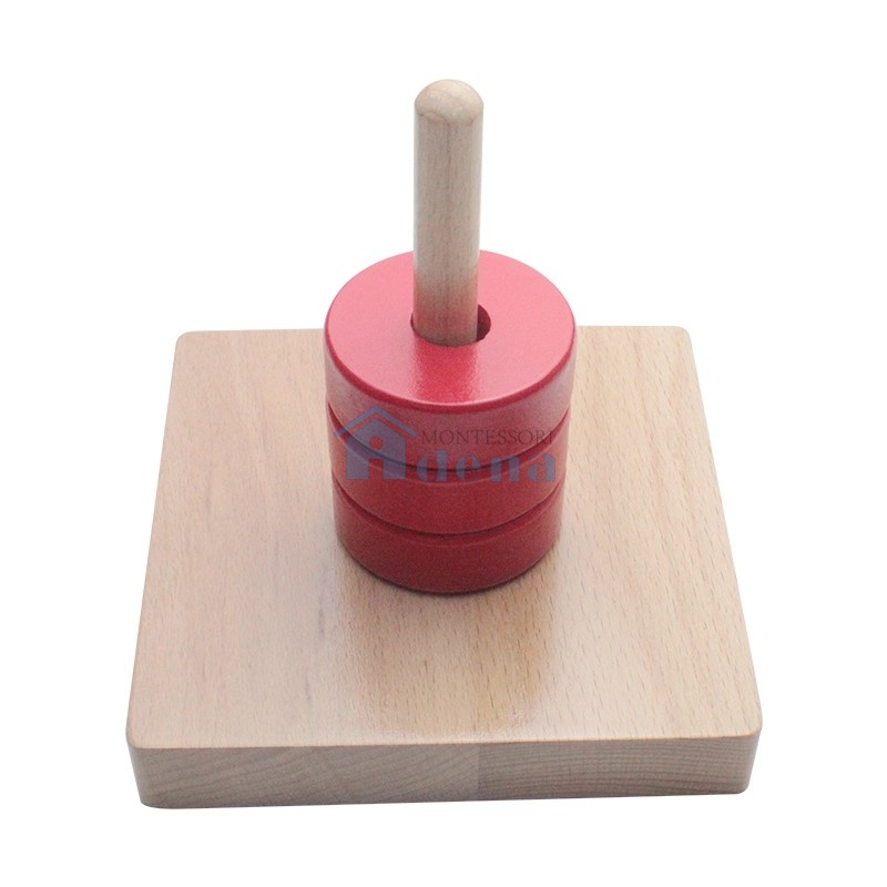 Large Discs on Vertical Dowel