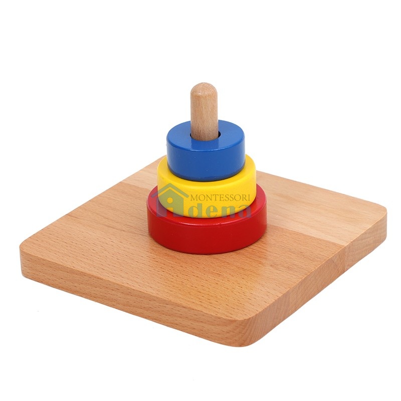 Base with Rings on dimensional graduation