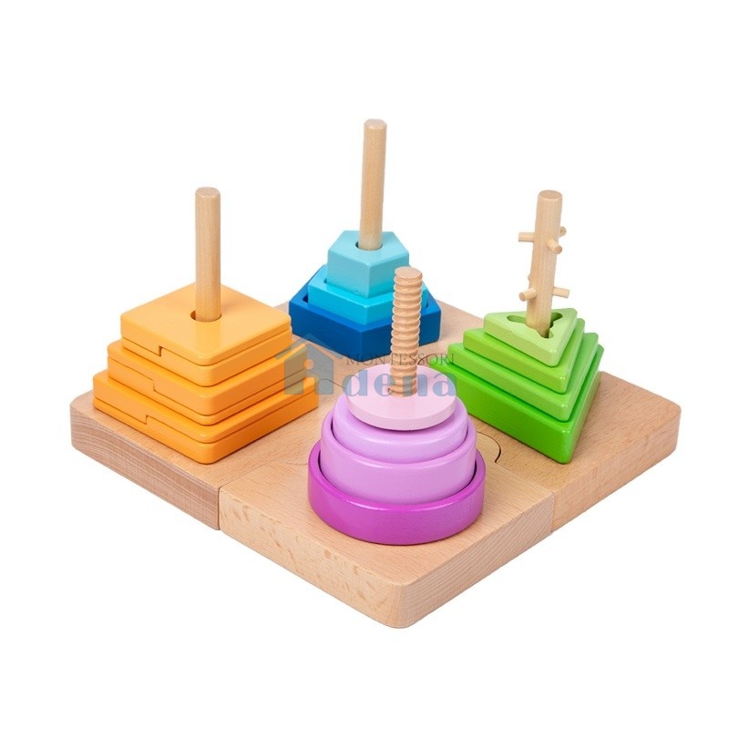 Twist & Sort Dowel 4 in 1 sorting tray