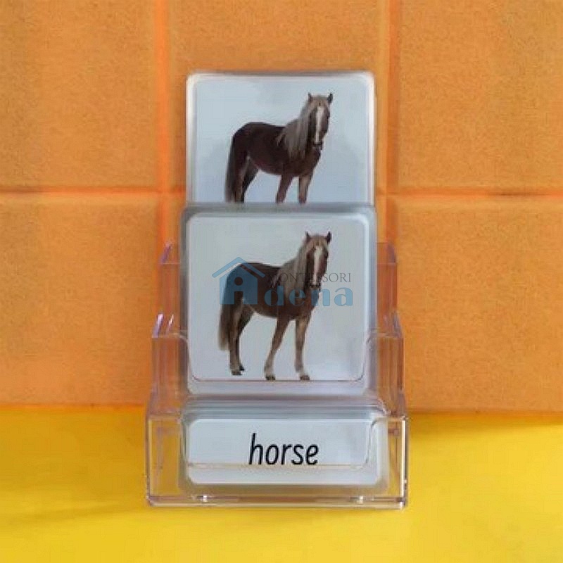 Three-Parts Cards w/ Stand
- Animals（20 sets）