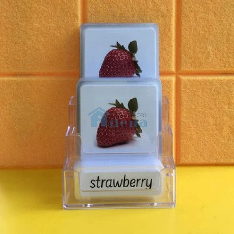 Three-Parts Cards w/ Stand
-Fruits（32 sets）