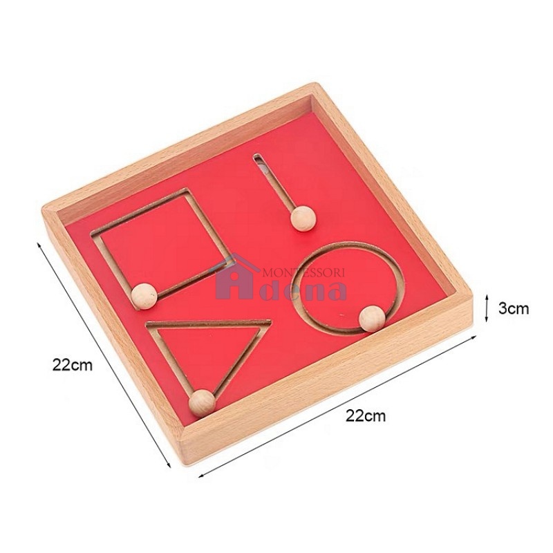 Wield the pen/pen-controlling/Hand-eye coordination red color