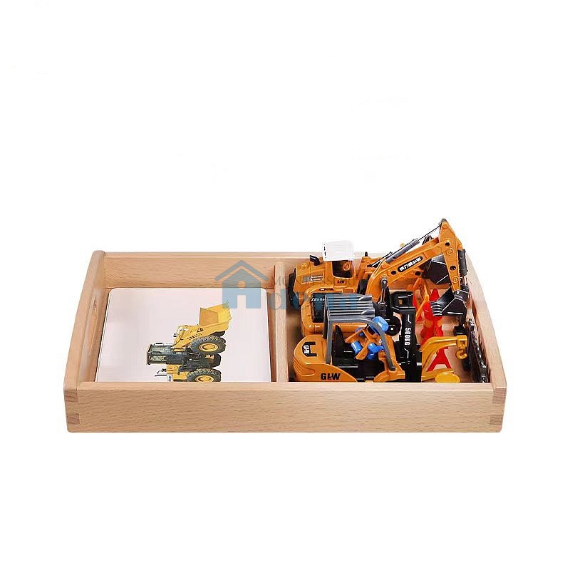 Objects With Similar Matching Cards
-Engineering Vehicle wooden tray