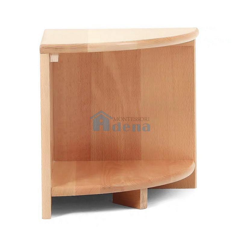 Beechwood 2-layer Corner Cbinet
