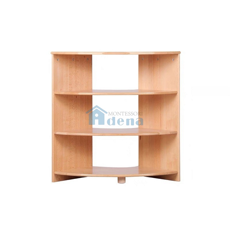 Beechwood 4-layer Arc Shelf