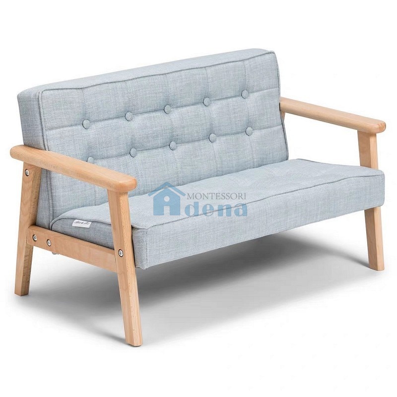 Beechwood+Cotton Two person children's sofa