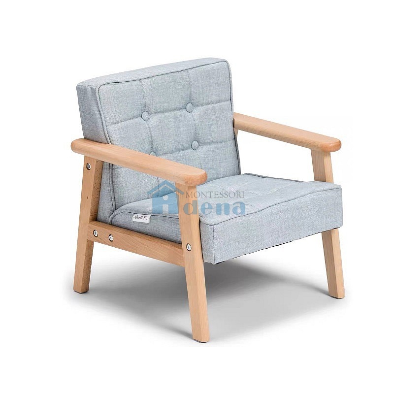 Beechwood+Cotton Single child sofa